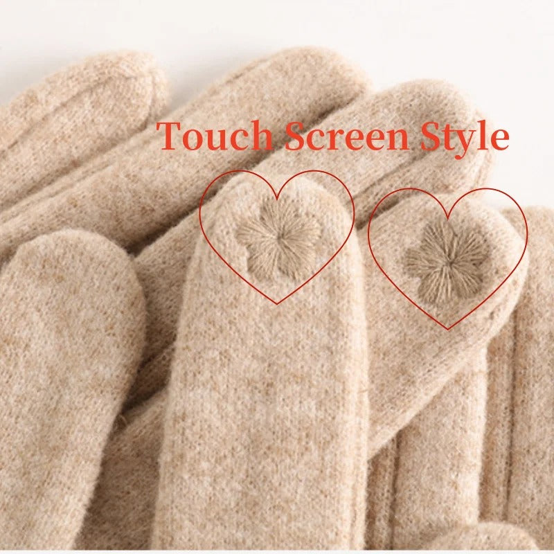 Carol | Cashmere Touch Screen Gloves
