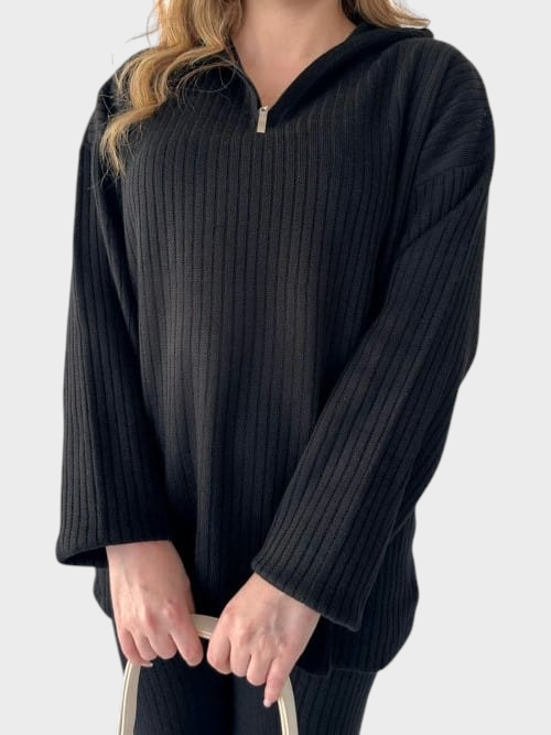 Majbritt | Winter Clothing Set with High Neck and Zipper