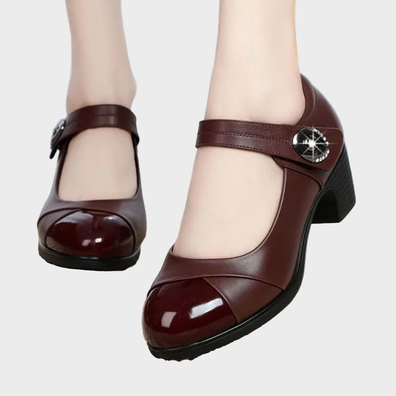 Aimilia | Aura Balance Walking Soft Leather Orthopedic Shoe, relief for every step