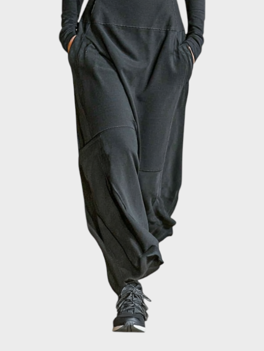 Madea | Women's Maxi Viscose Sports Dress with Half High Collar and Zipper MDA3197G9Y