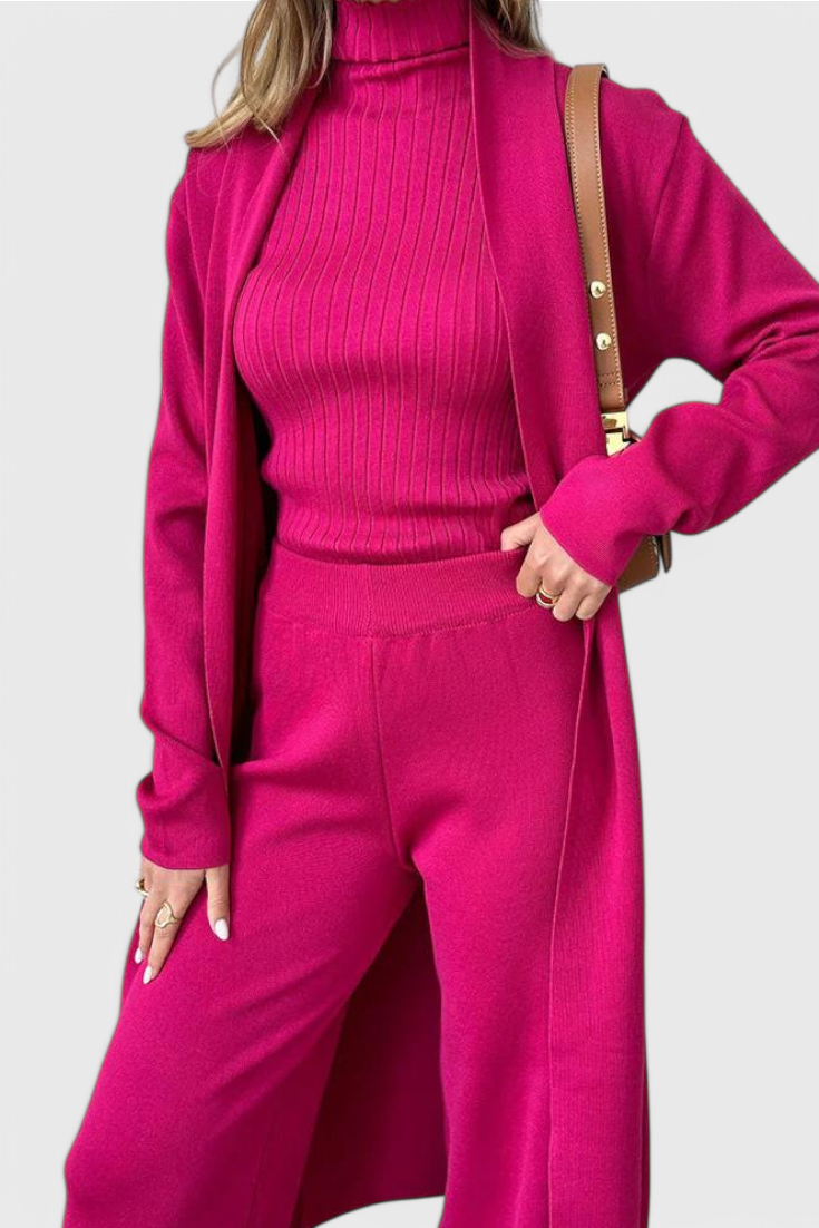 Mahalia Knitted Three-Piece Set