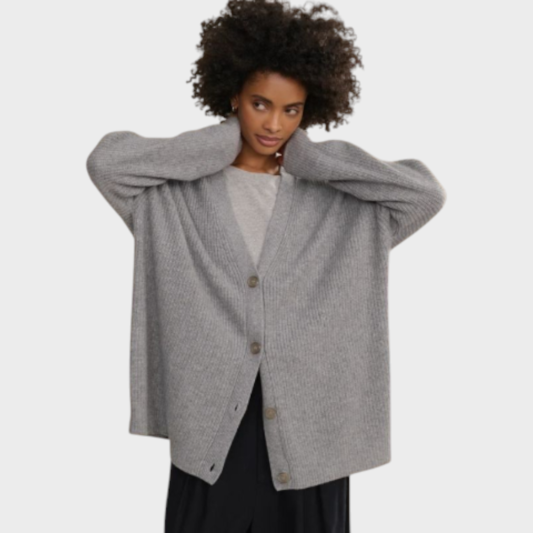 Maureen | Cocoon cashmere cardigan