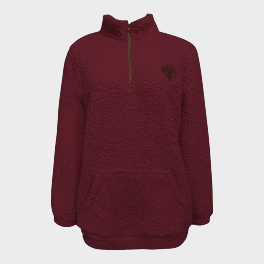 Eloise | Fleece-Lined Zip-Up Hoodie