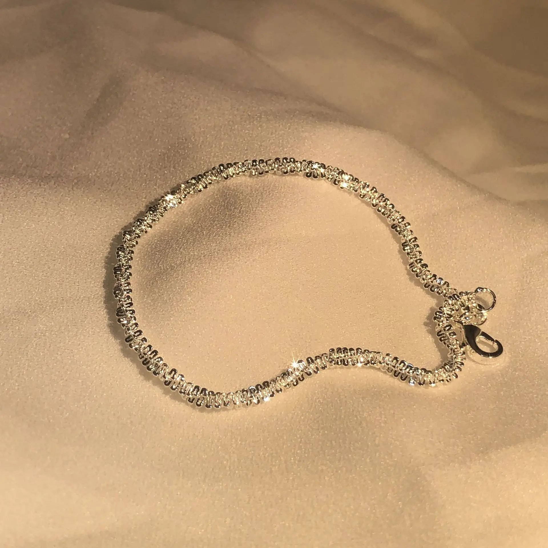 Shiny Silver Bracelet