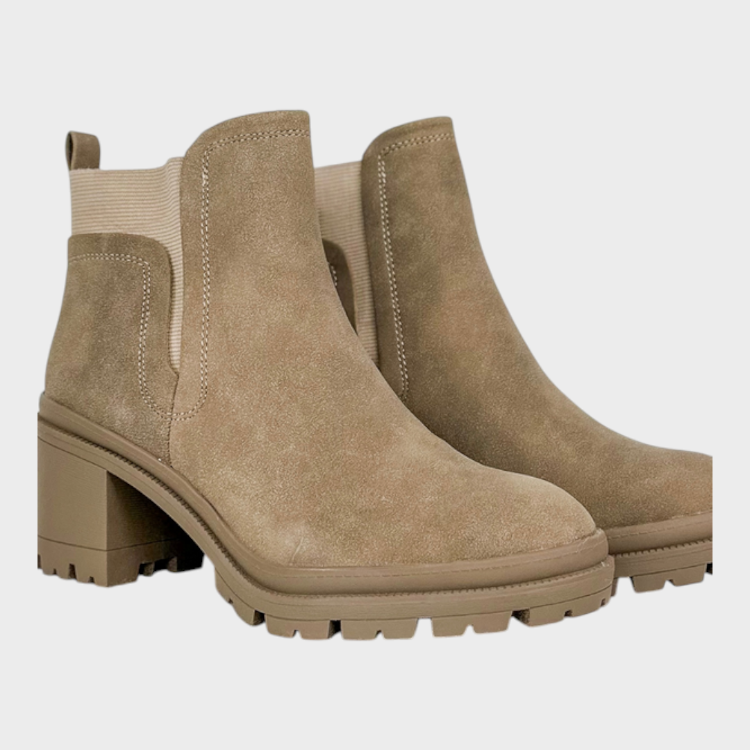 Cierra | Modern Woman Faux Suede Booties