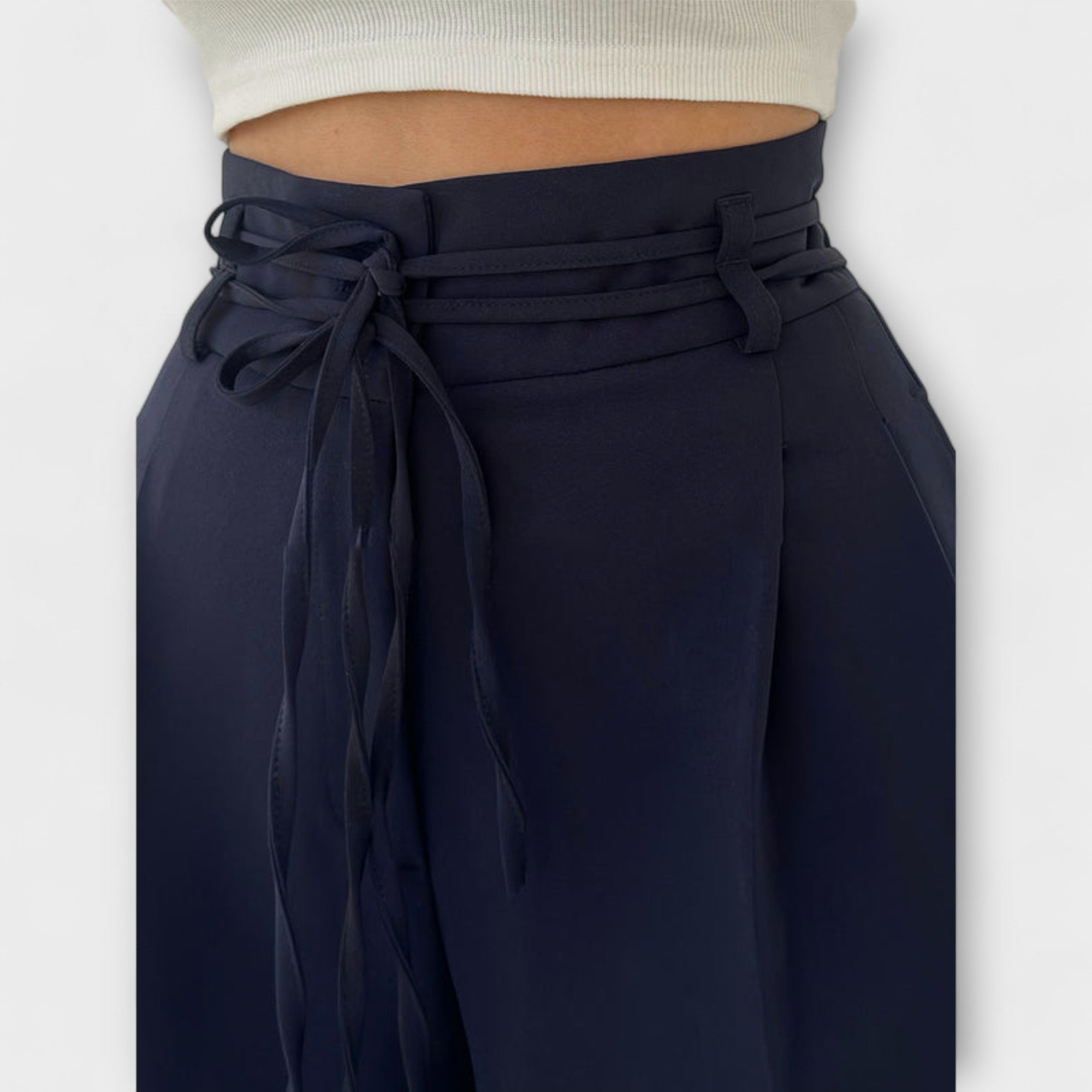 Jill - Drawstring Relaxed Pants