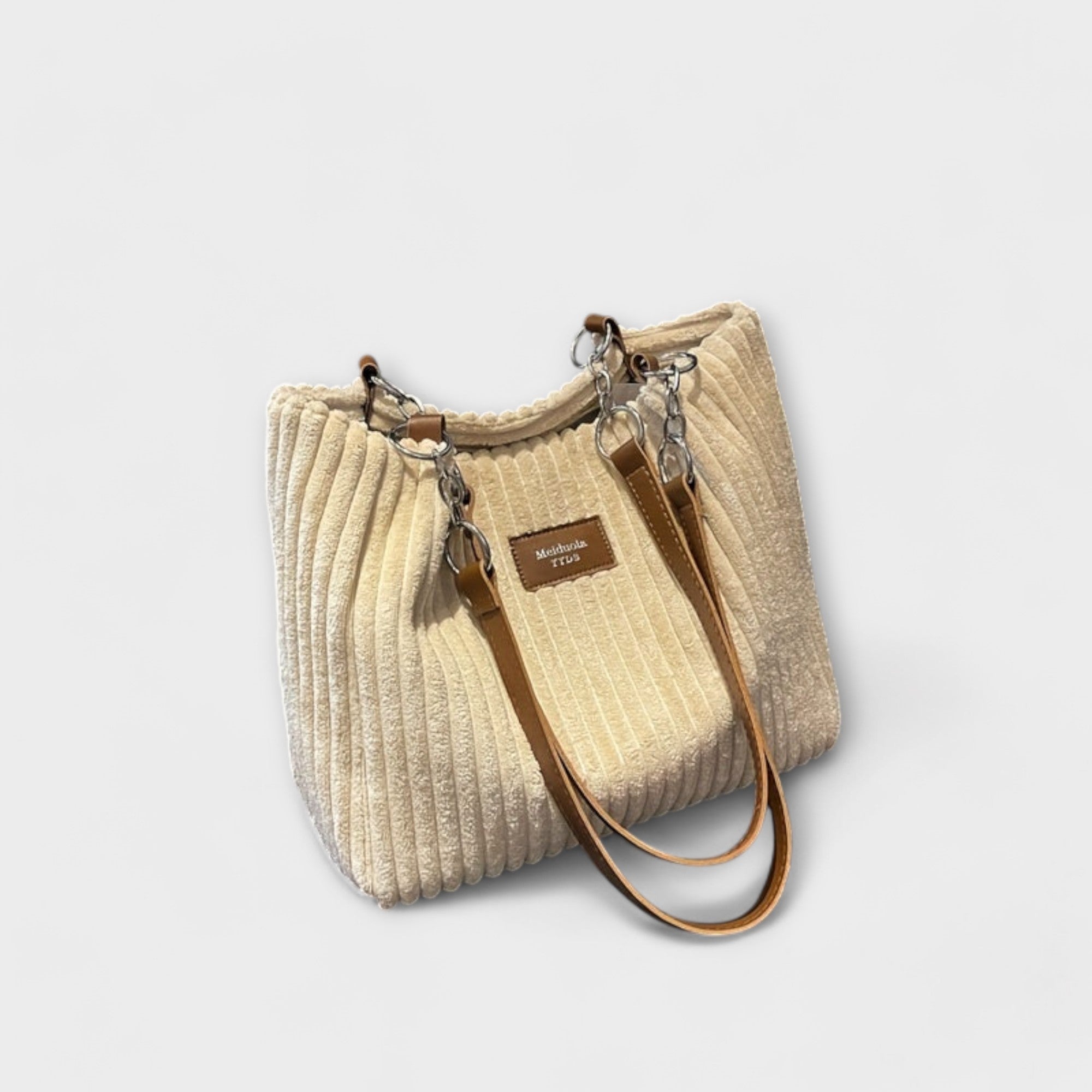 Xella - Soft Corduroy Shoulder Bag
