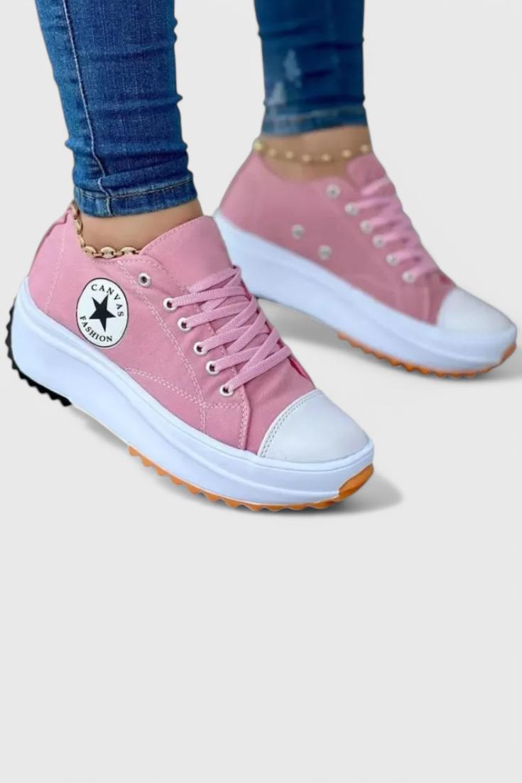 Taya Chunky Canvas Sneakers