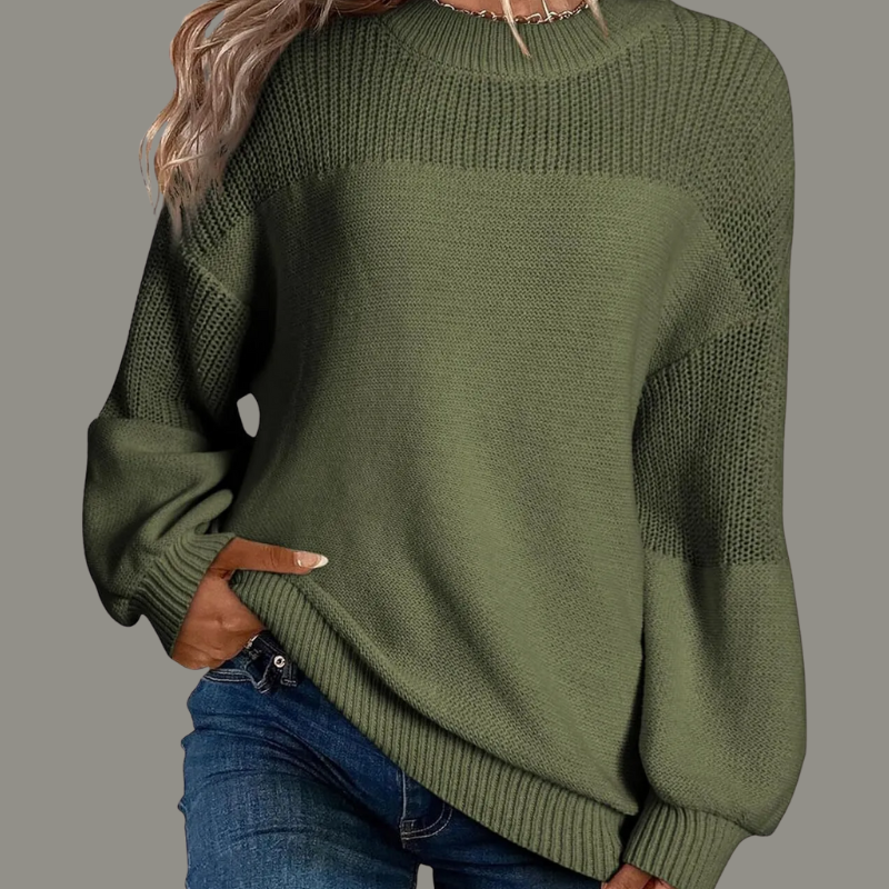 Cecilia - Knitted sweater with a loose fit