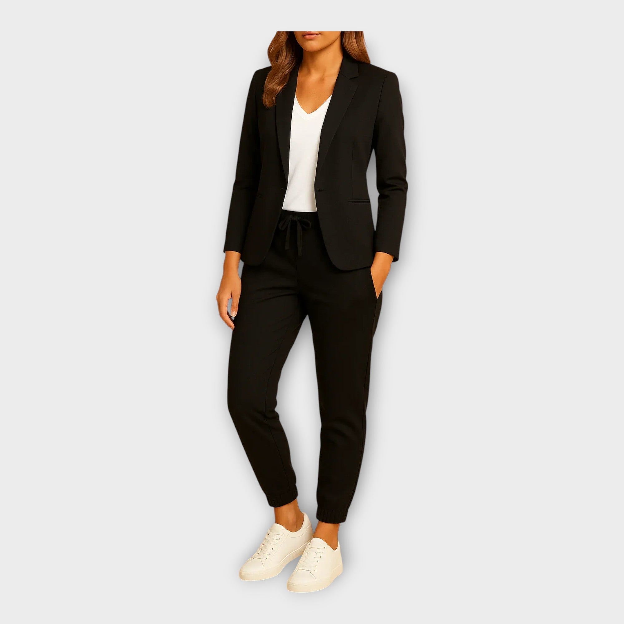 Women's Suit with Jacket and Jogger Pants