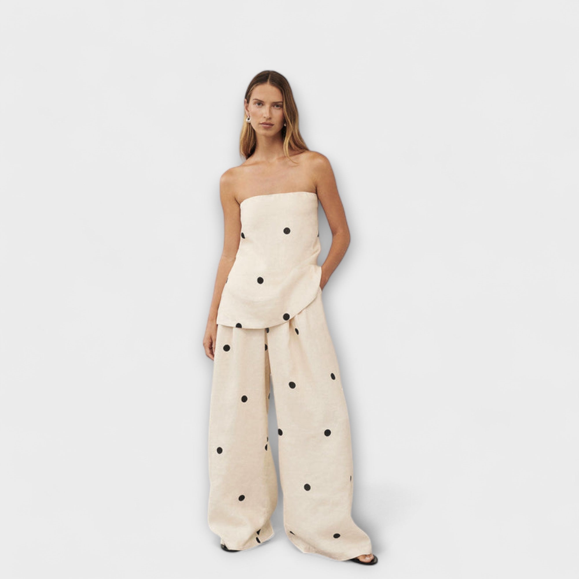 Georgia – Polka dot jumpsuit