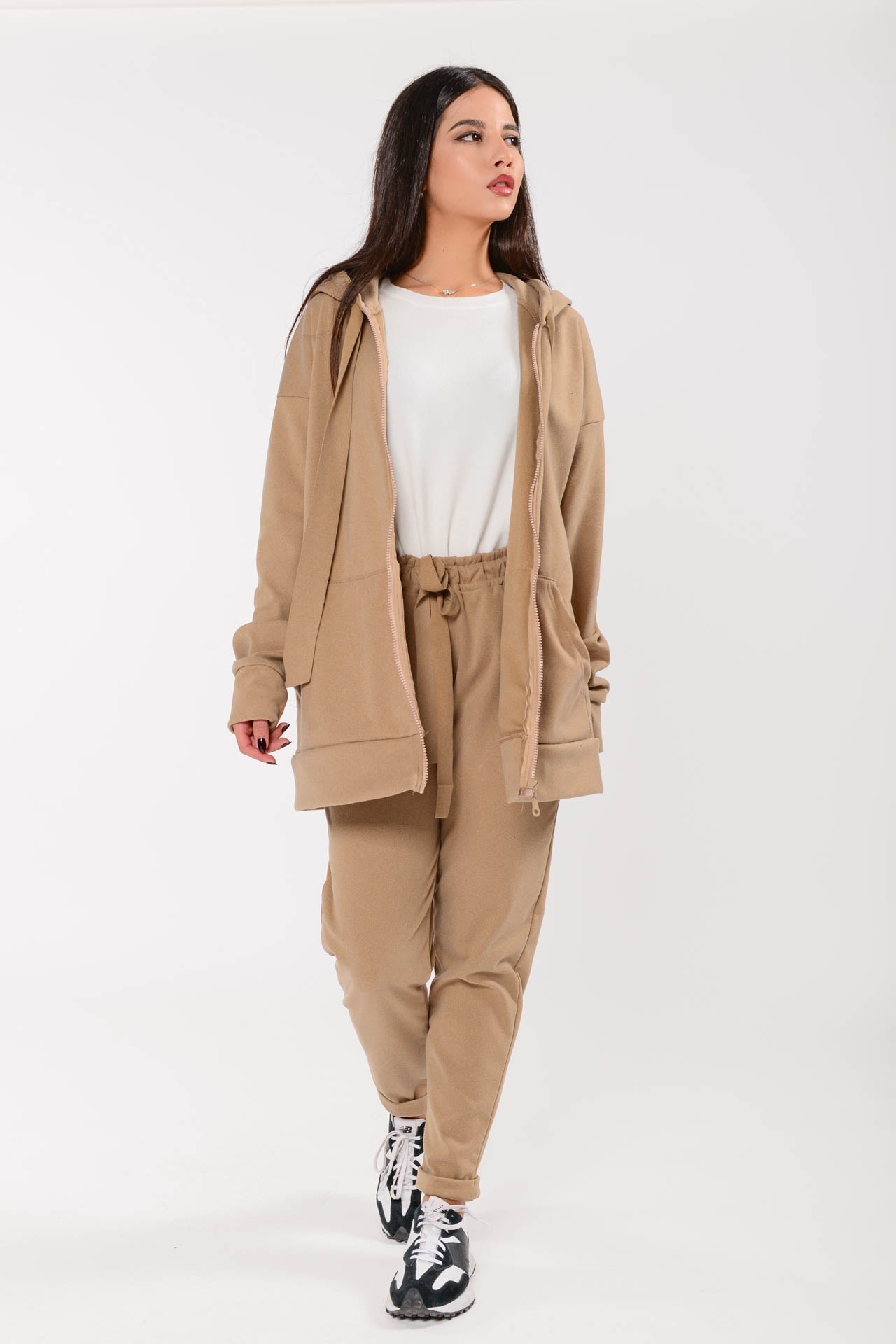 Solana | Fleece cardigan set