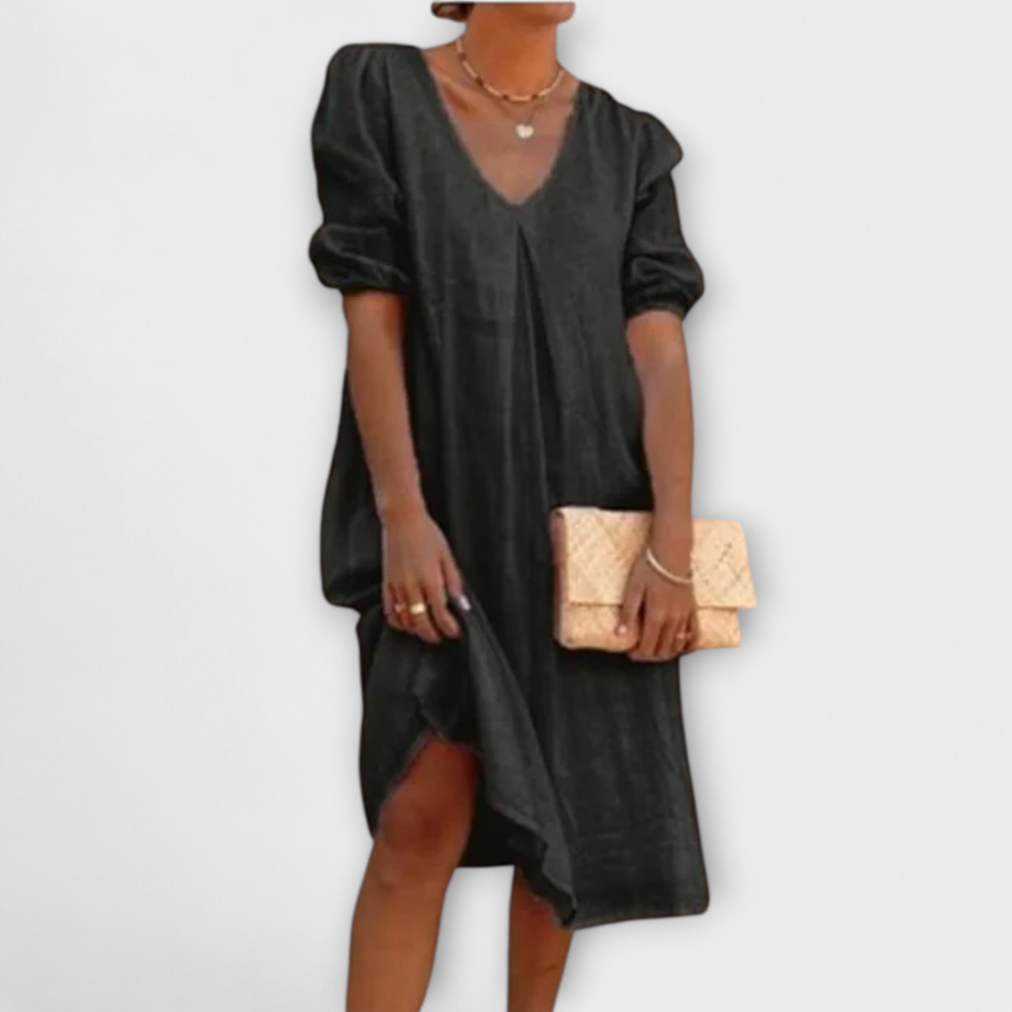 Fanny — Elegant Summer Dress with Braided Details