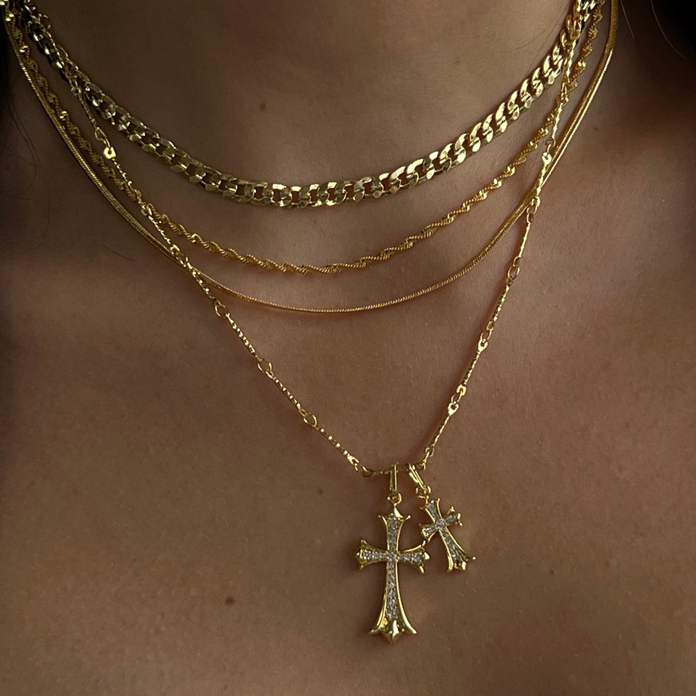 Double Twist Necklace