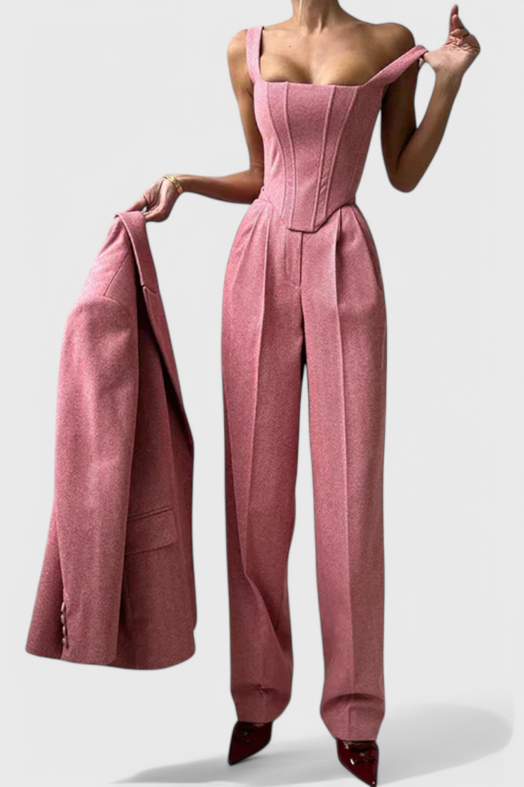Evena Pantsuit for Confident Elegance