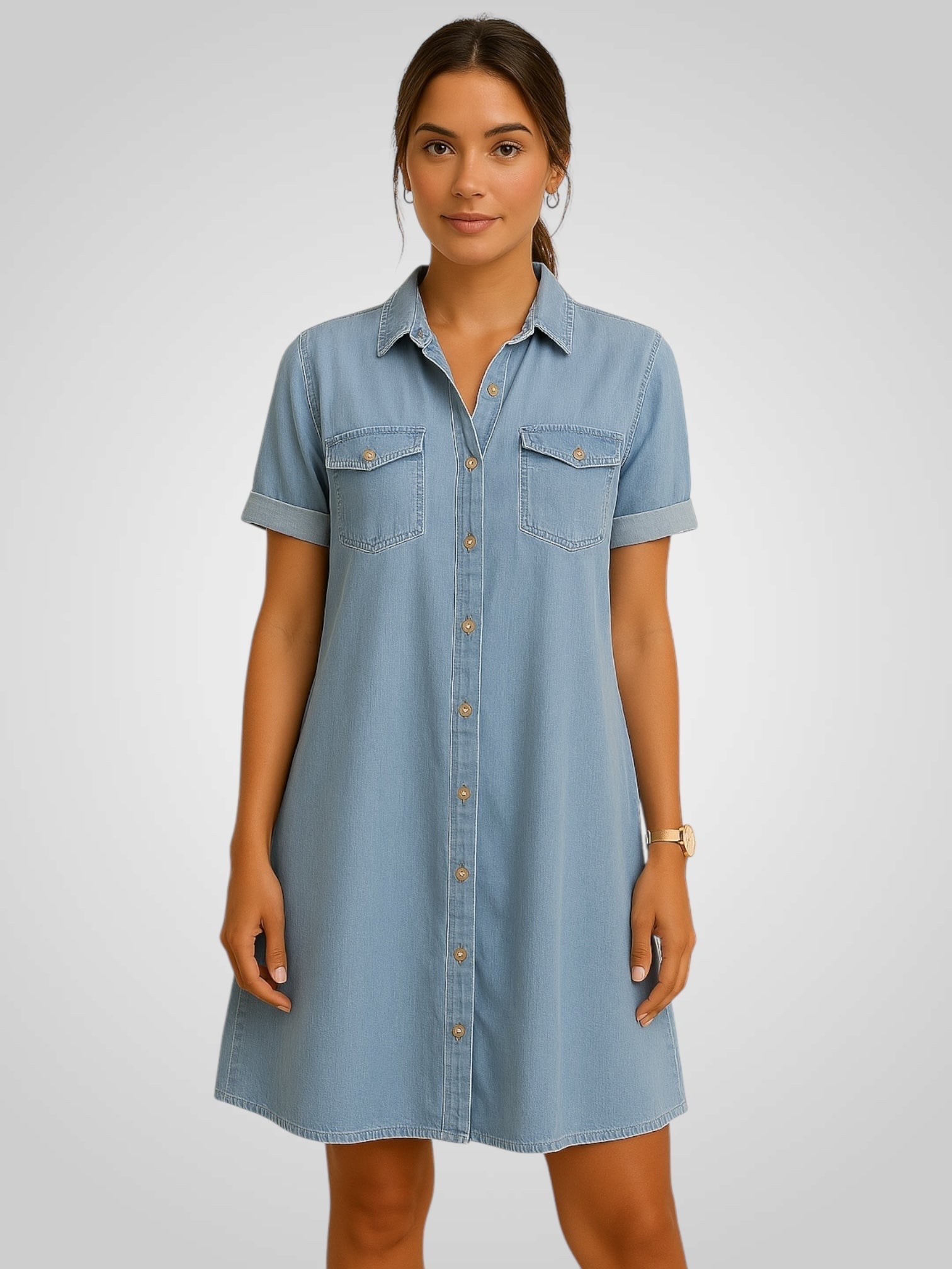 Claire | EasyFit Denim Dress