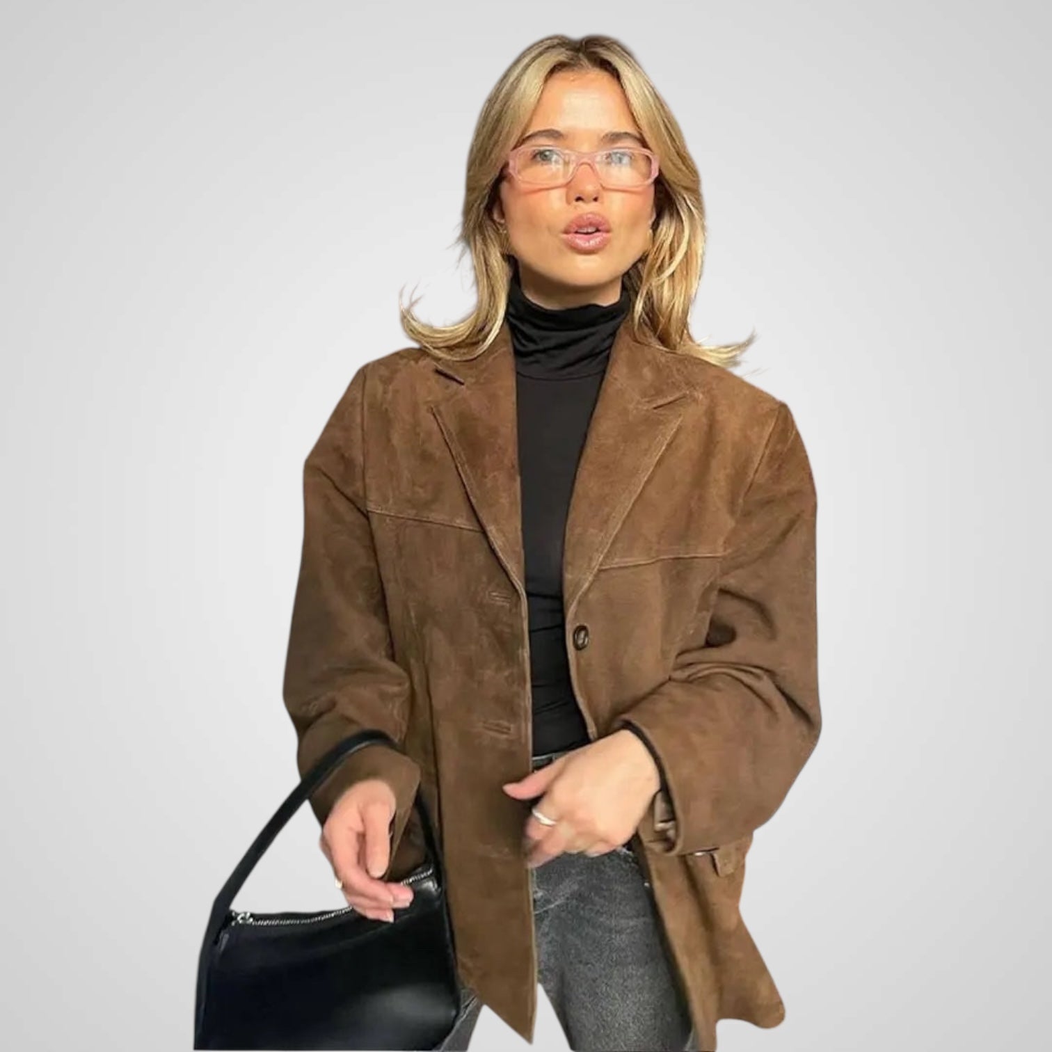 Laila | Classic brown suede jacket