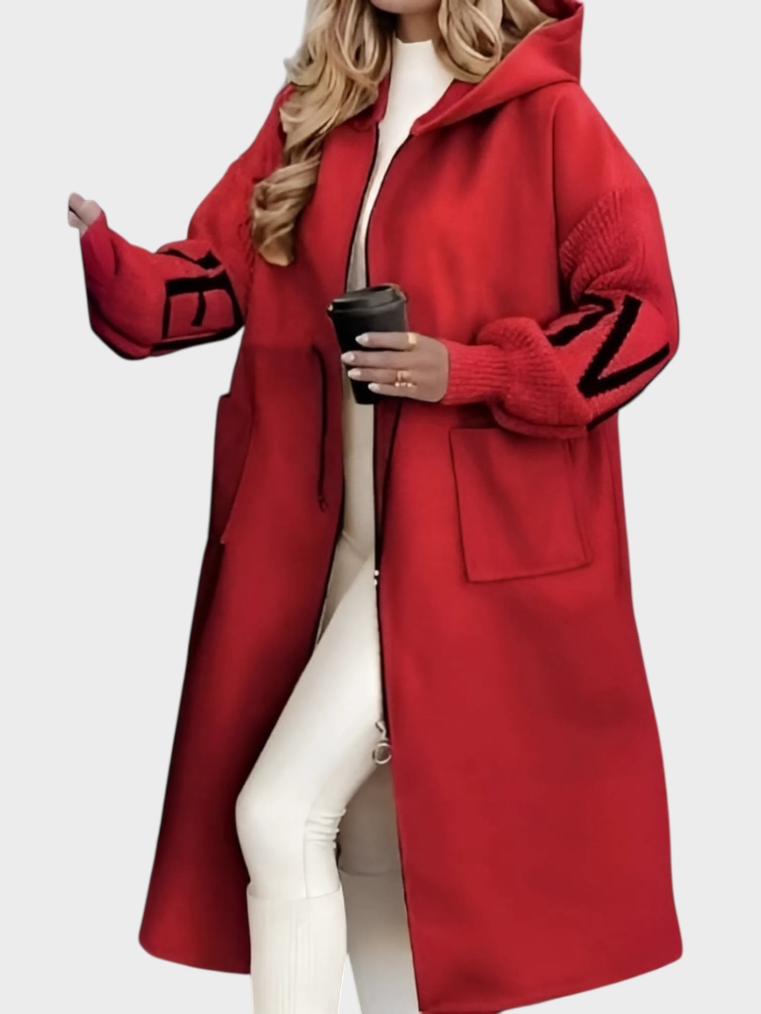 Rosana | Elegant Hooded Cardigan