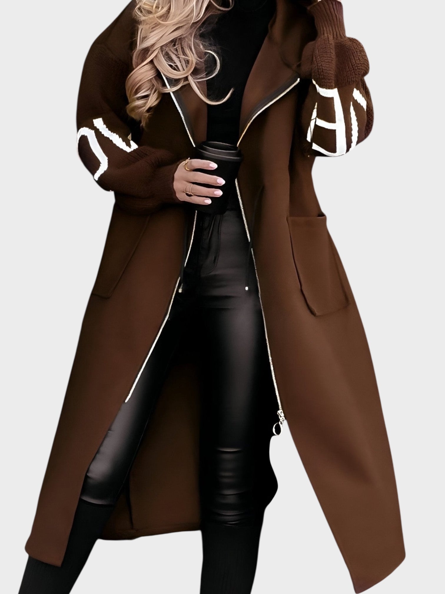 Rosana | Elegant Hooded Cardigan