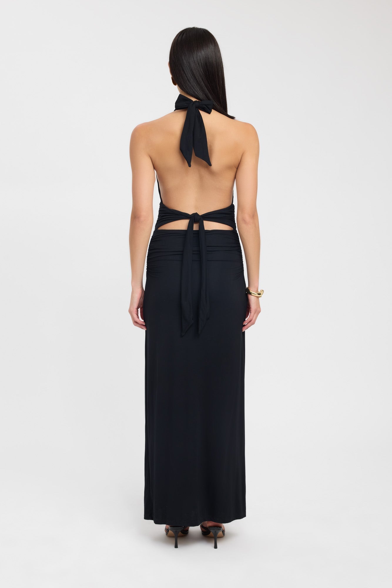 Sariah - Elegant Halter Maxi Dress