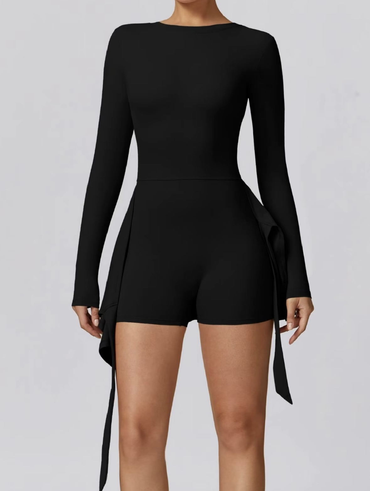 Lemilla™ Long Sleeve High Neck Tennis Dress
