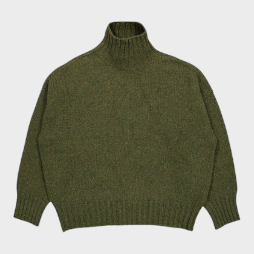 Baylee | Relaxed fit soft knit, Forest