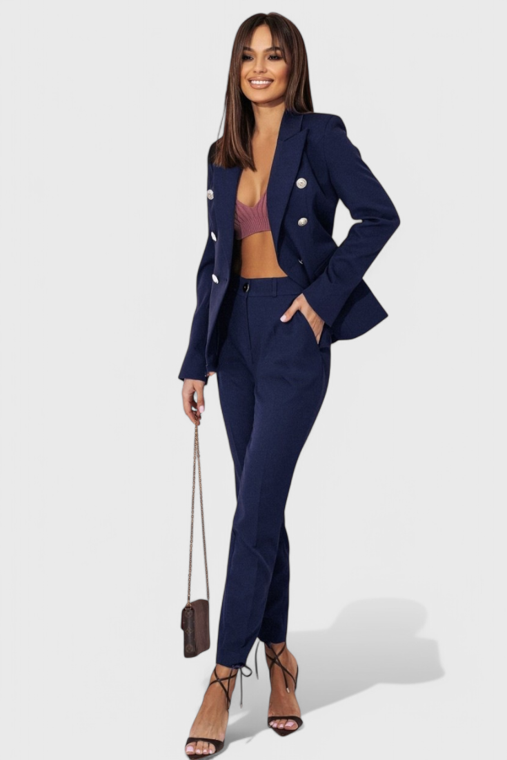 Rosalin Elegant Blazer and Pants Set