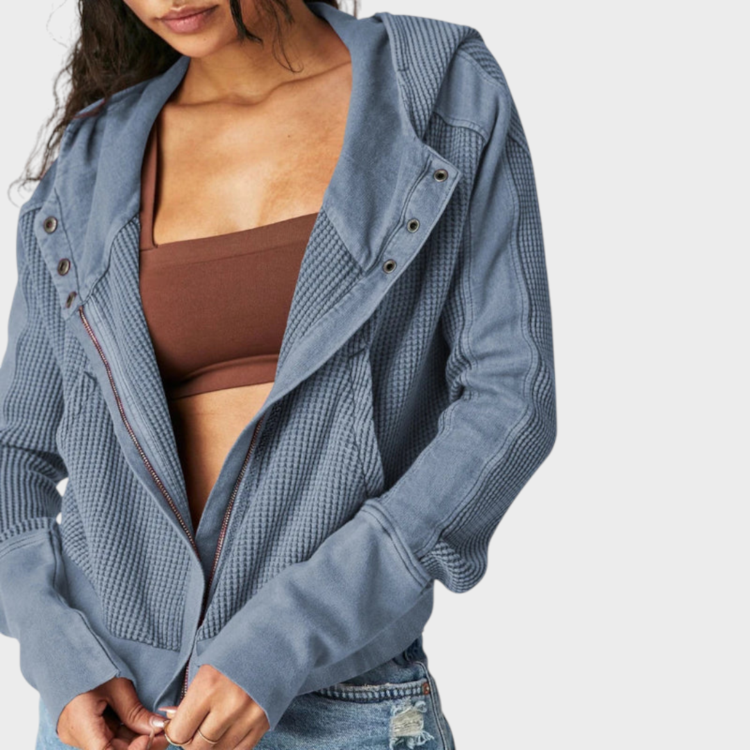 Alyssa | Valona Waffle Sweatshirt