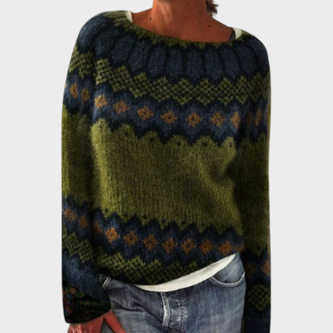 Rhianna | Cozy Retro Sweater