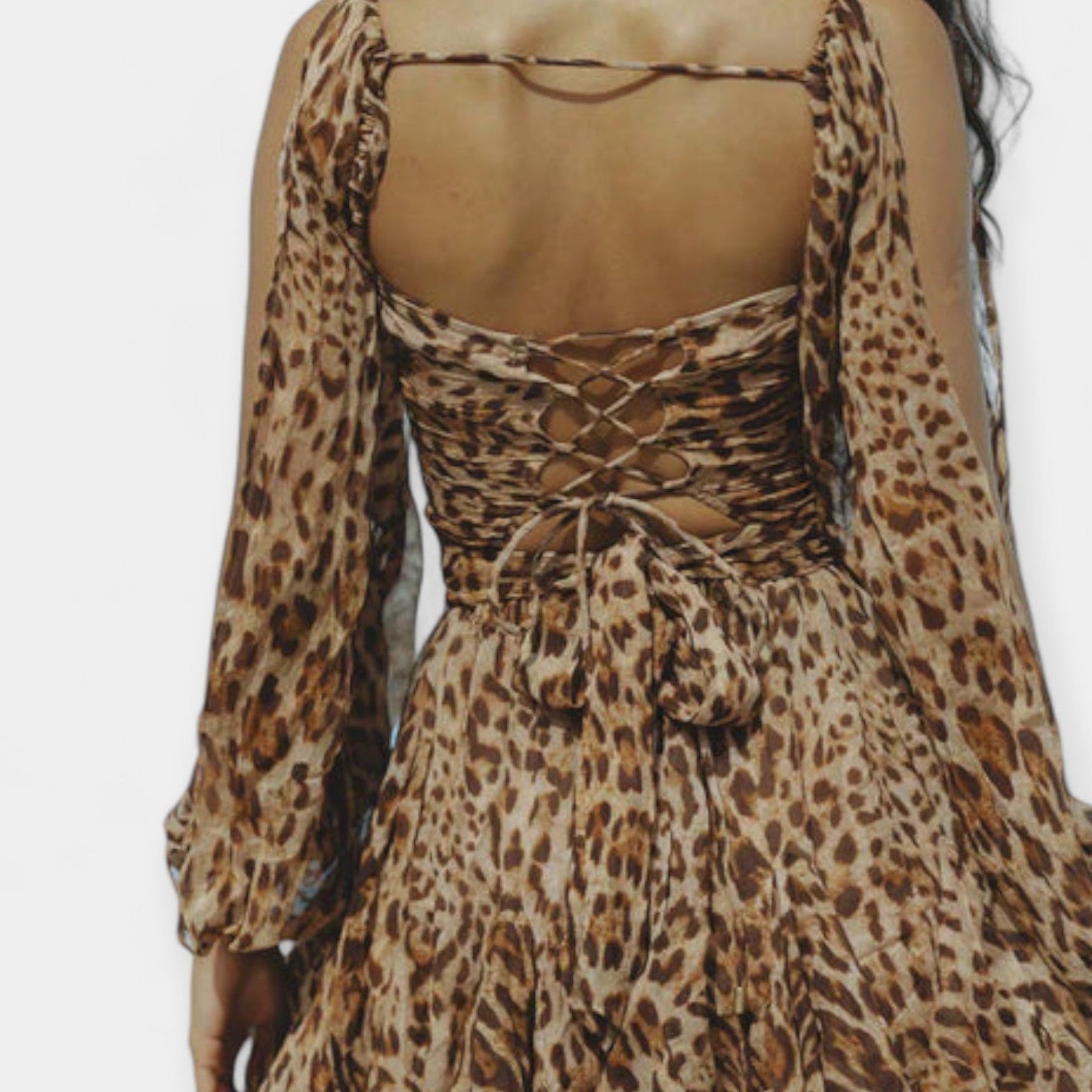 Romantic Short Sleeve Dress