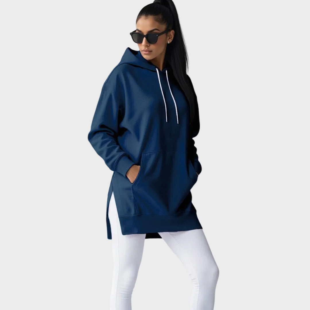 Rhea | Long Dress with Hood