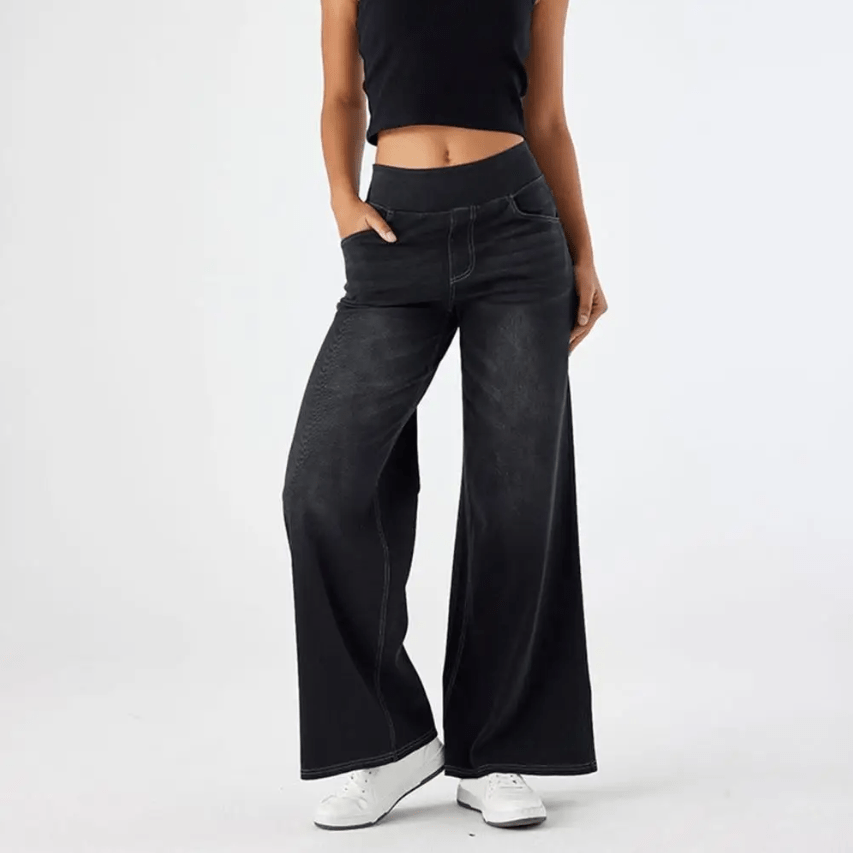 Comfortable Pants with Elastic Waist
