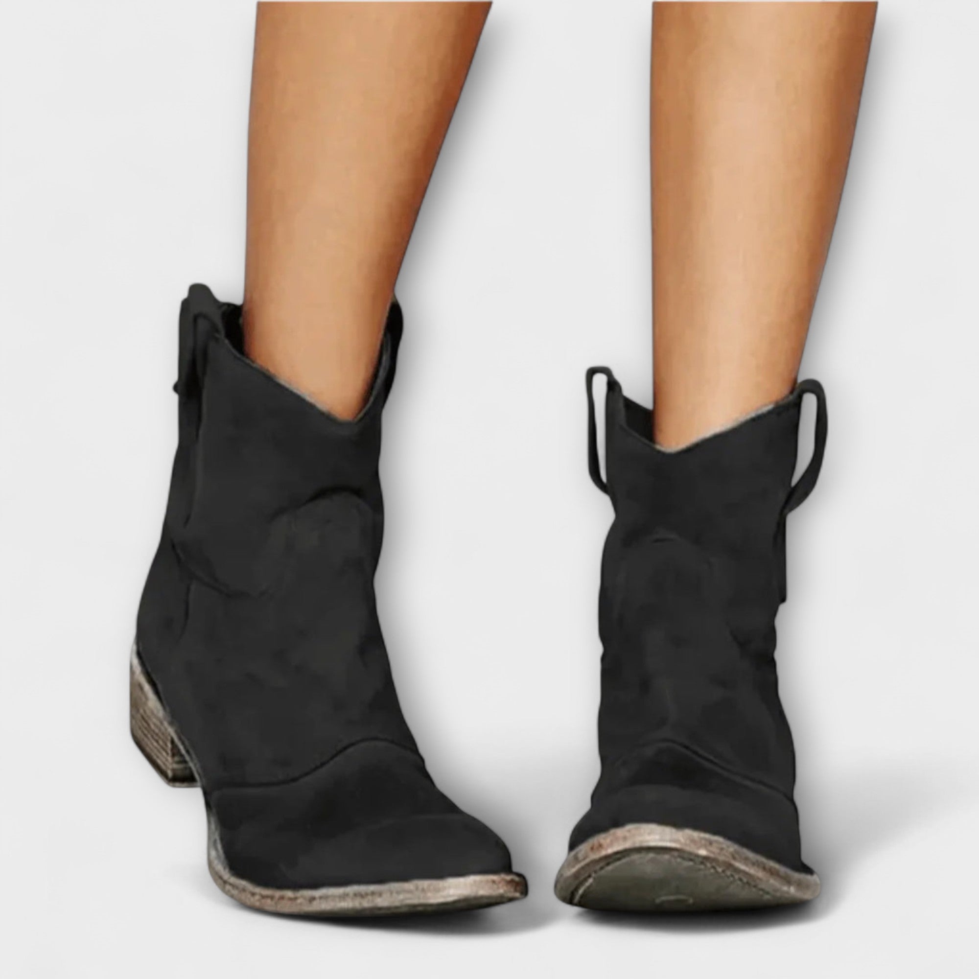 Sami - Savannah style suede ankle boots