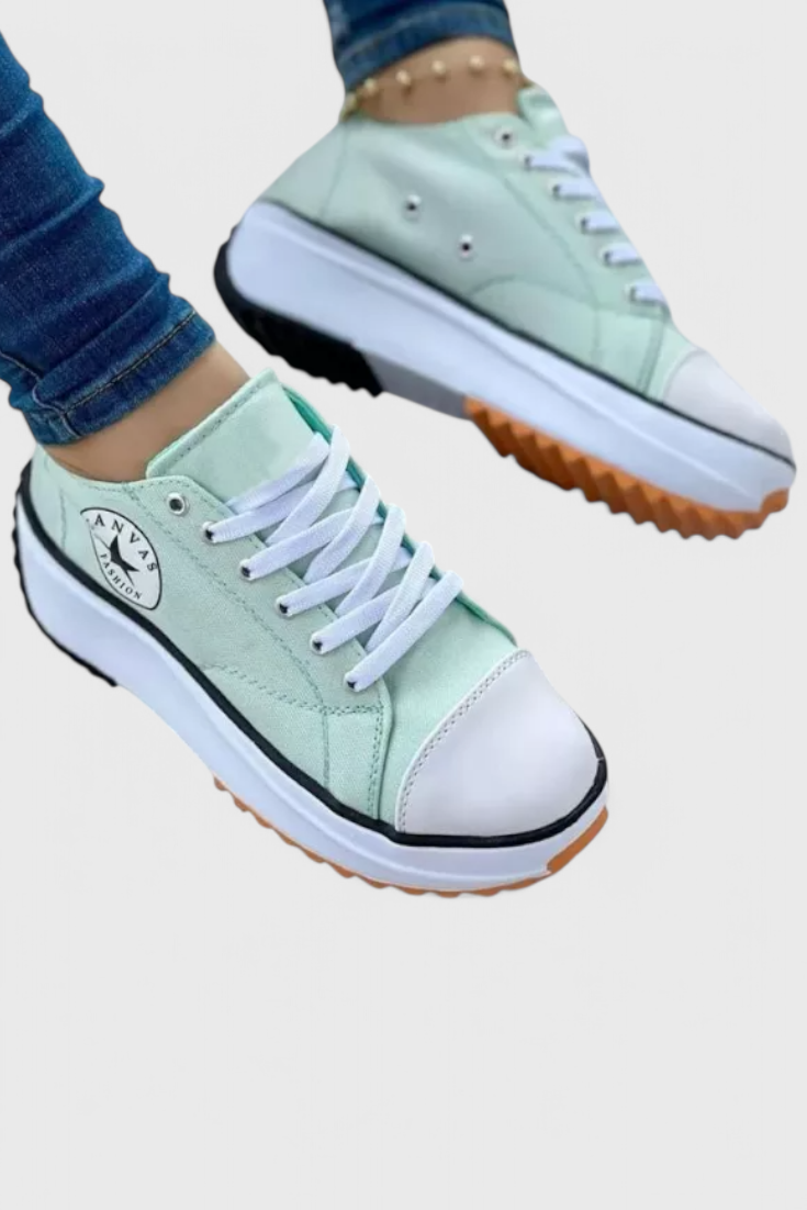 Taya Chunky Canvas Sneakers