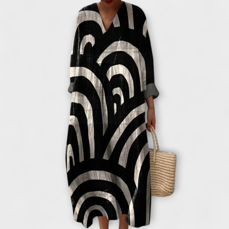 Berta — Comfortable Elegant Cotton Dress