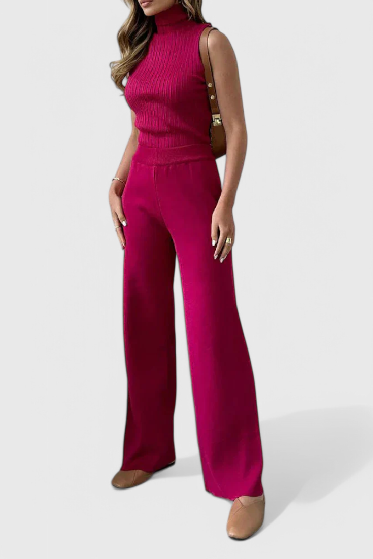 Mahalia Knitted Three-Piece Set