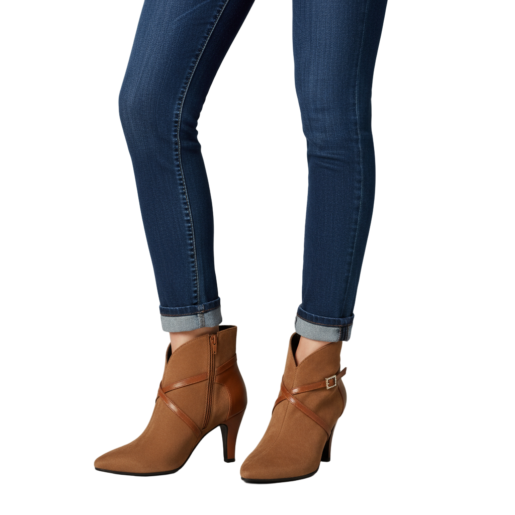 Penelope ankle boot with pointed toe