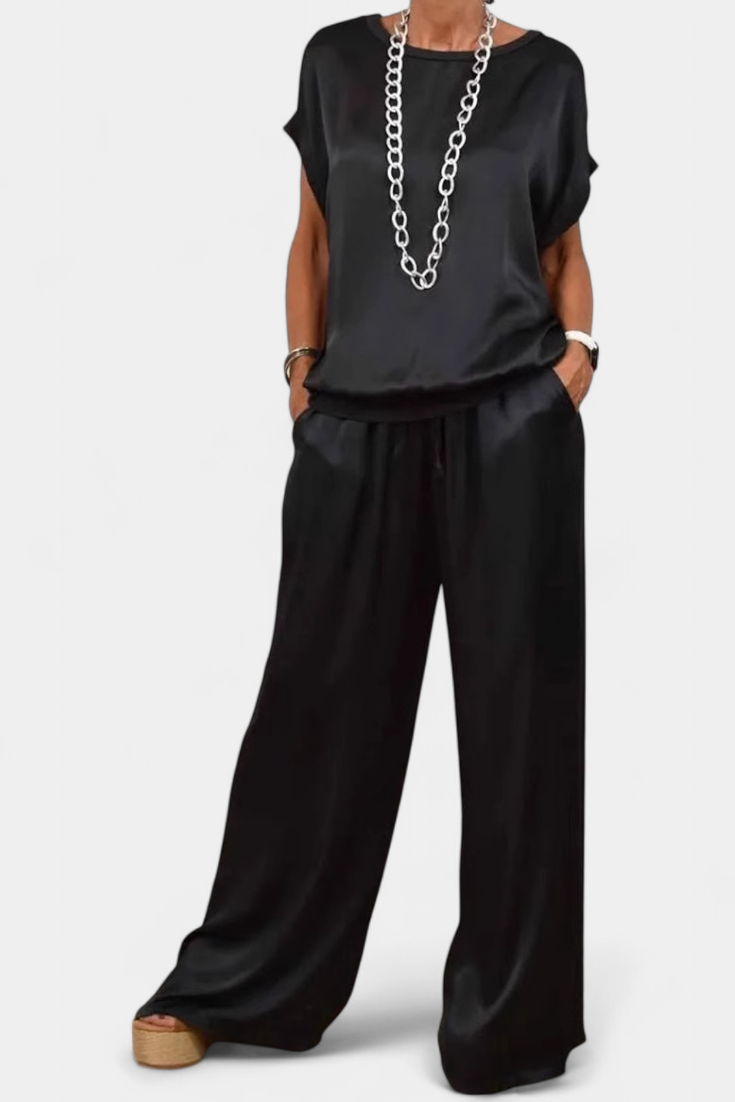 Blasa Spring Two-Piece Set with Sophisticated Style