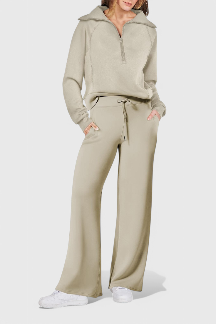 Berken Two-Piece Long Sleeve Lounge Set