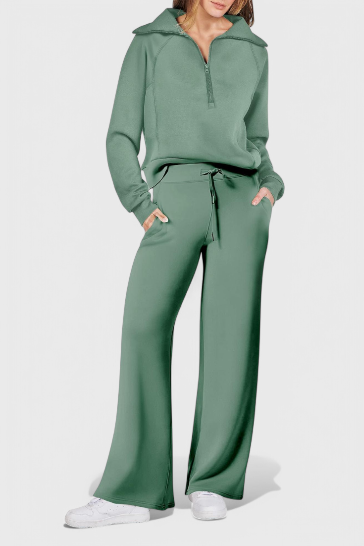 Berken Two-Piece Long Sleeve Lounge Set