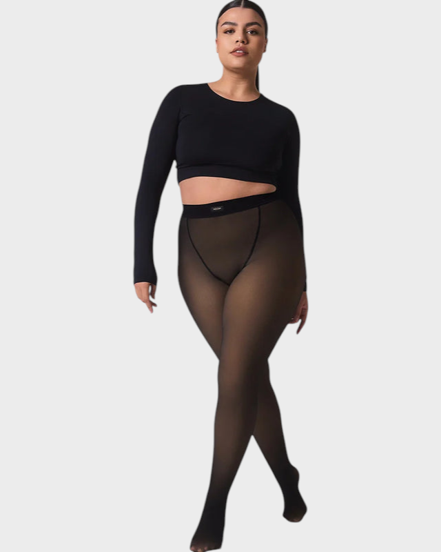 Loulita | TOAST SHEER ILLUSION - Fleece-lined leggings