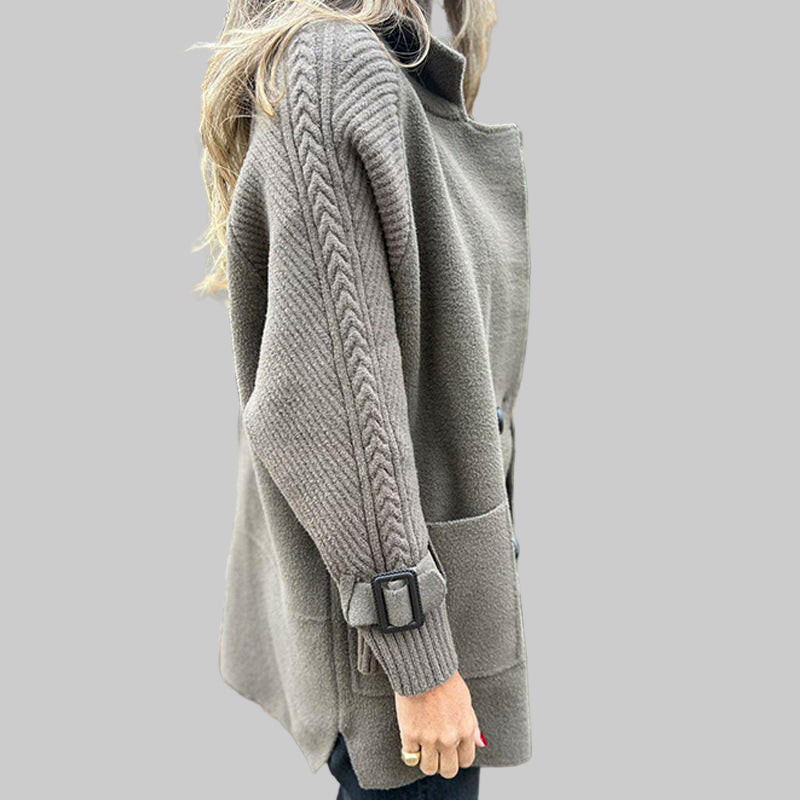 ISOLA™ | Mid-Length Double-Breasted Coat
