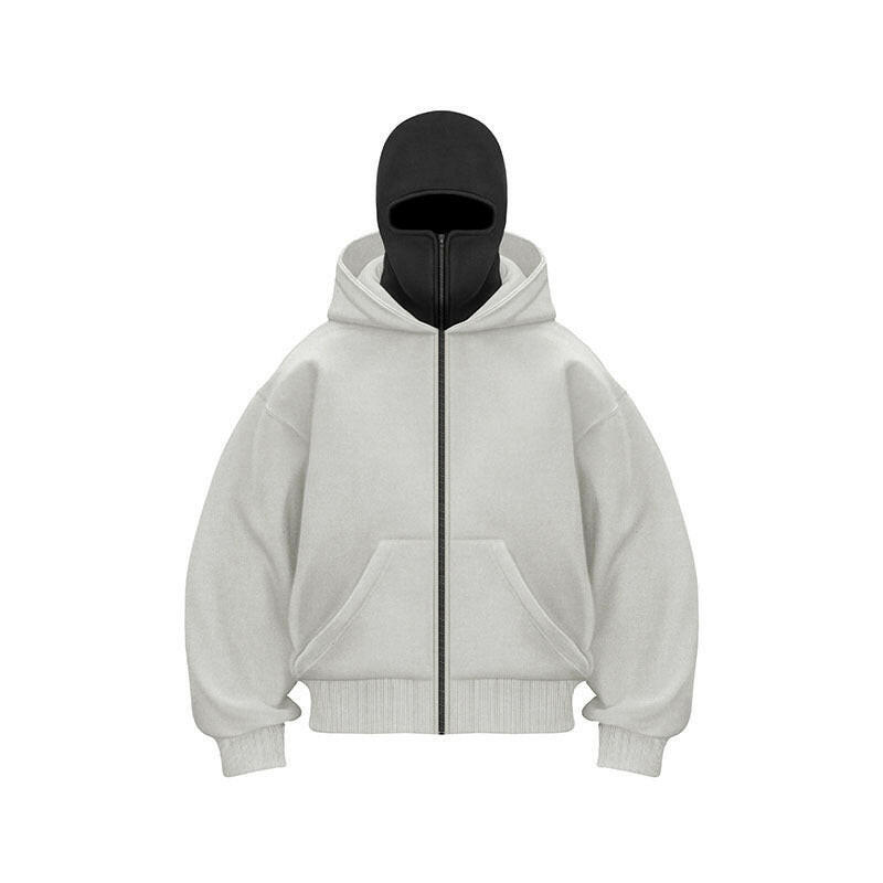 Ninja style zip-up sweatshirt