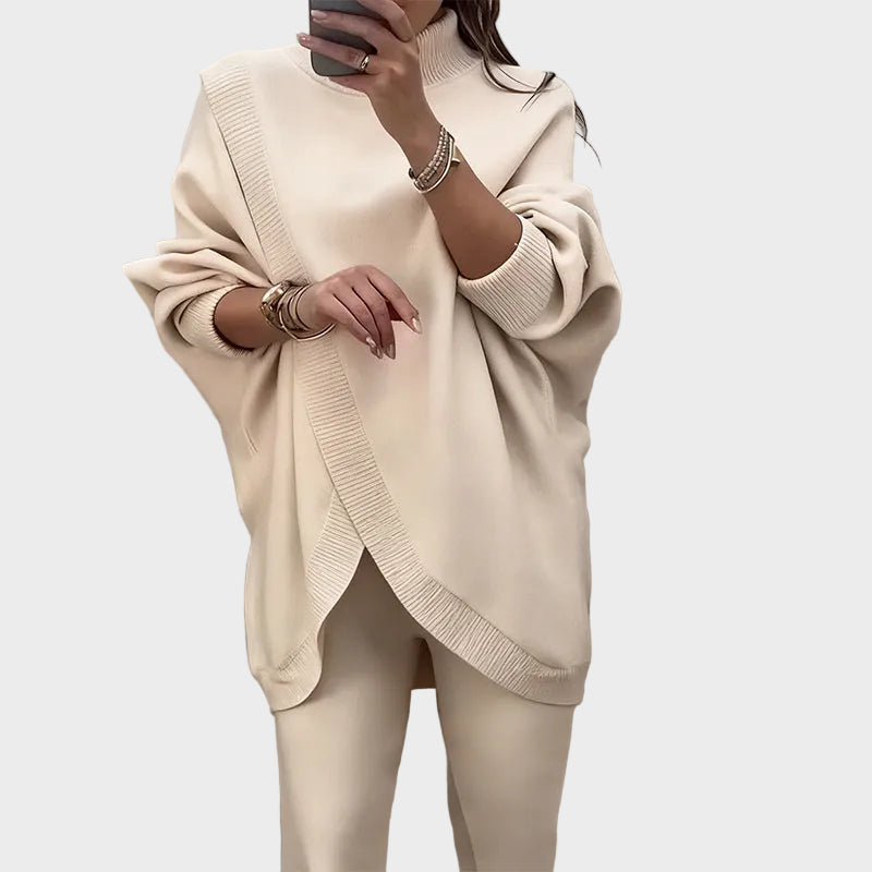 Ella - Women's 2-Piece Oversized Sweater & Pants Set